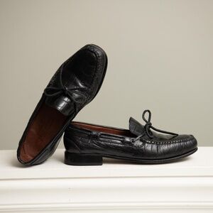 Ralph Lauren Polo Sport Alligator Loafers in Black Women‎ 10 / Men 8.5 Old Money